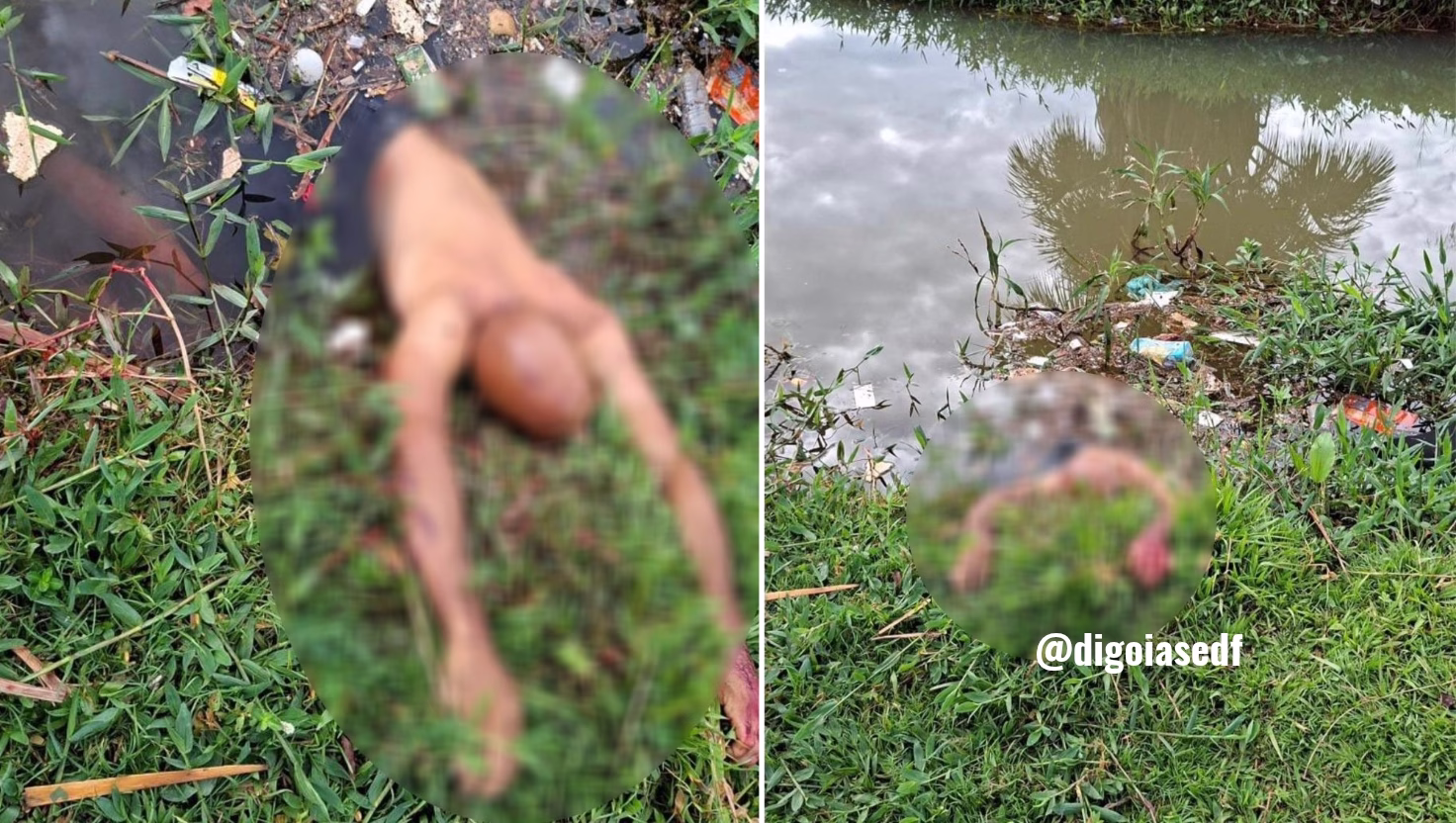 Encontro de cadáver Lagoa do Santo