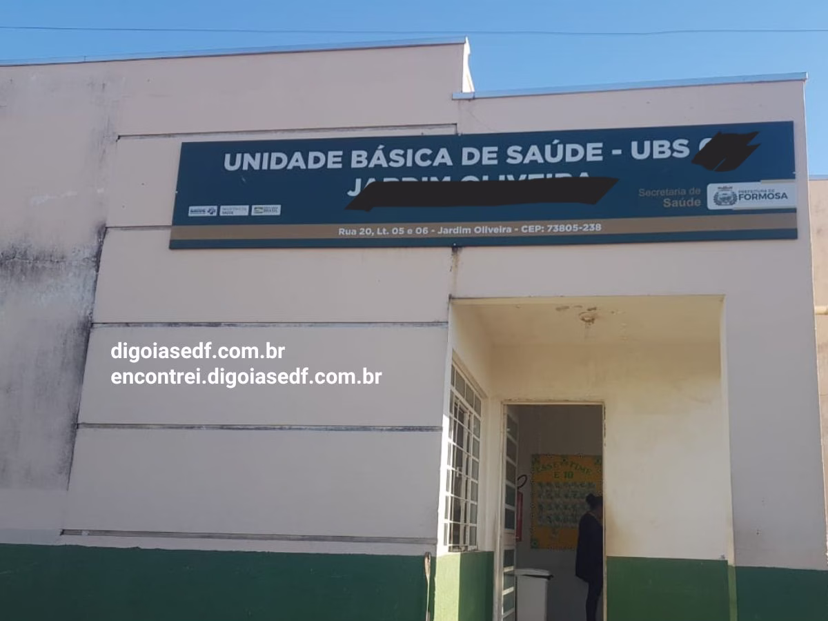Unidade de saúde da família, UBS Formosa.