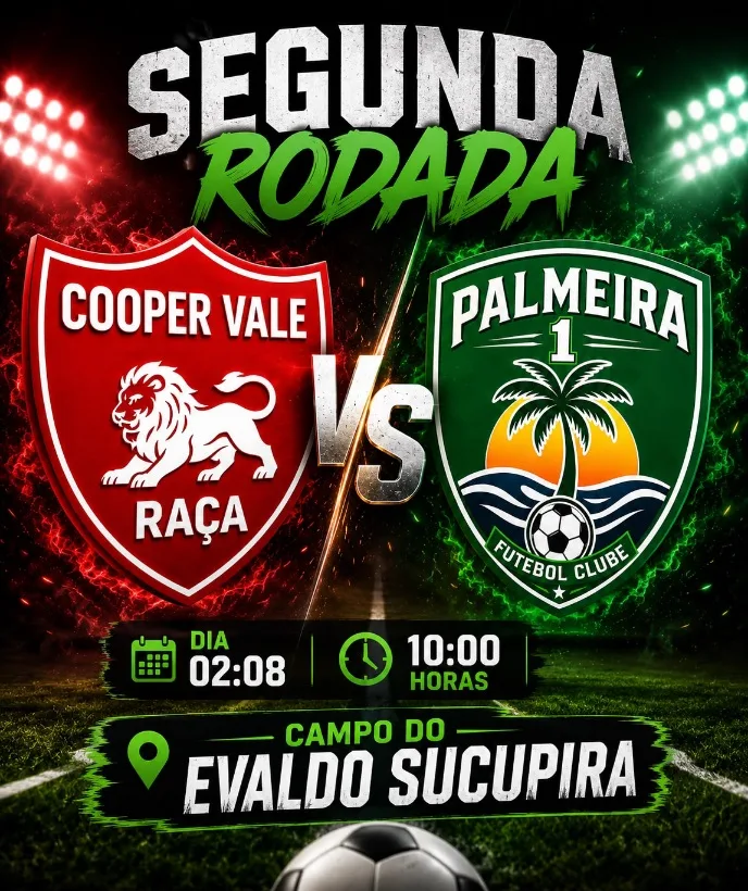 10:00 - Cooper Vale vs Palmeira 1 F.C.
