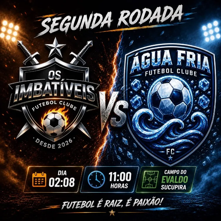 11:00 - Os Imbatíveis F.C. vs Água Fria F.C.