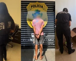 Acusados de violência doméstica e estupro em Planaltina de Goiás.