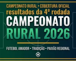 Campeonato Rural 2026 em Formosa resultados e próximos confrontos.