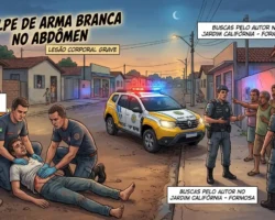 Esfaqueado no abdômen: Homem fica em estado grave após ataque no Jardim Califórnia