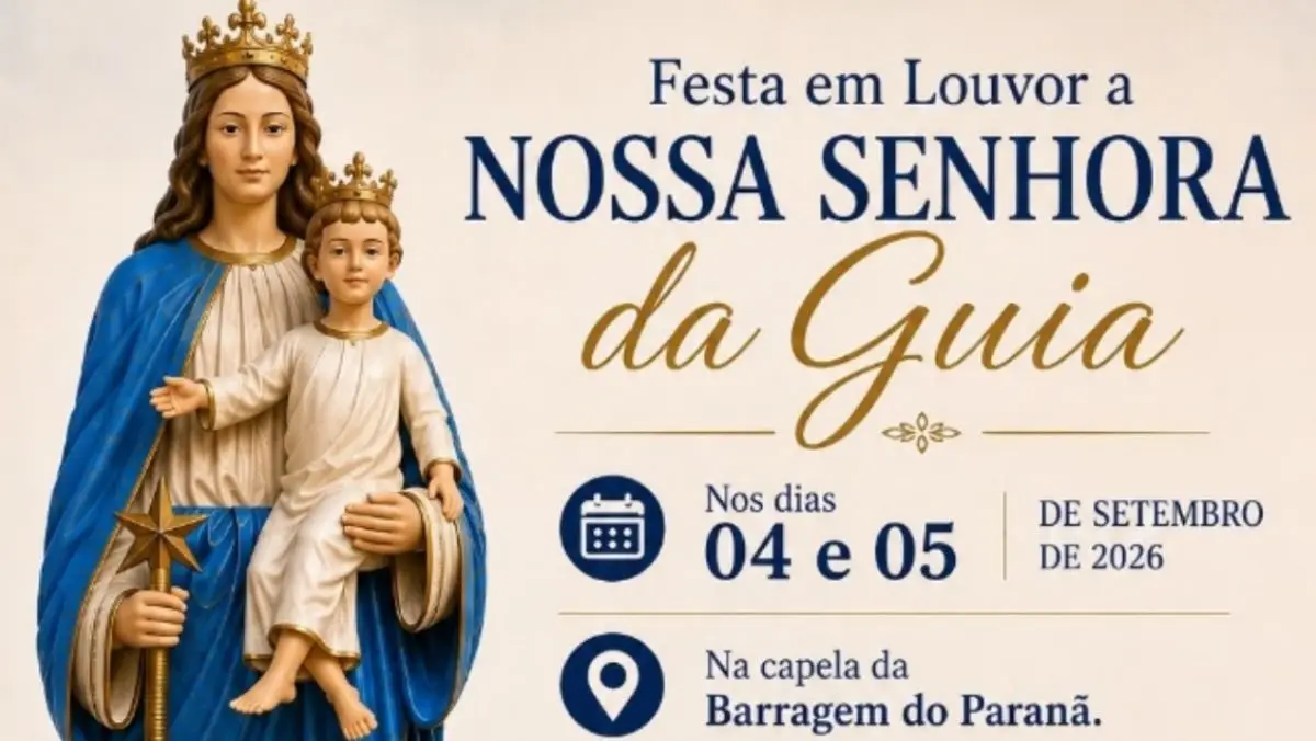 Tradicional Festa em Louvor a Nossa Senhora da Guia.