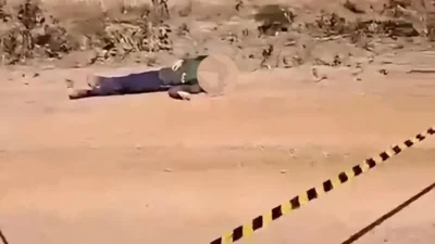 Corpo caído na estrada de chão. Tratorista de 32 anos é morto a tiros em estrada rural de São João d’Aliança.