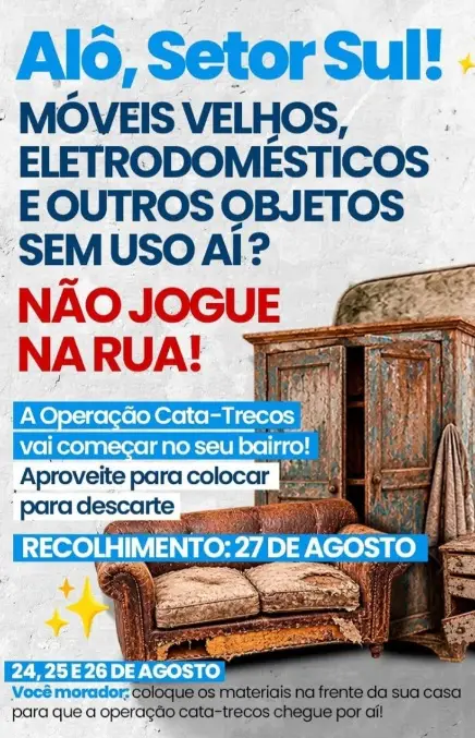 Setor Sul recebe ação 