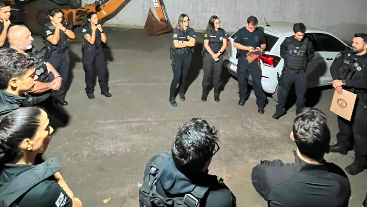 Operação contra golpes.