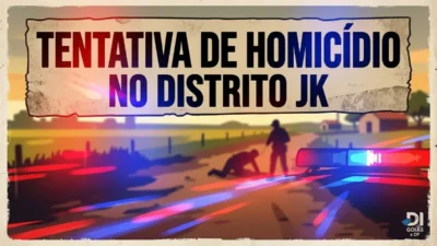 Tentativa de Homicídio Homem Atira em outro no JK Formosa.