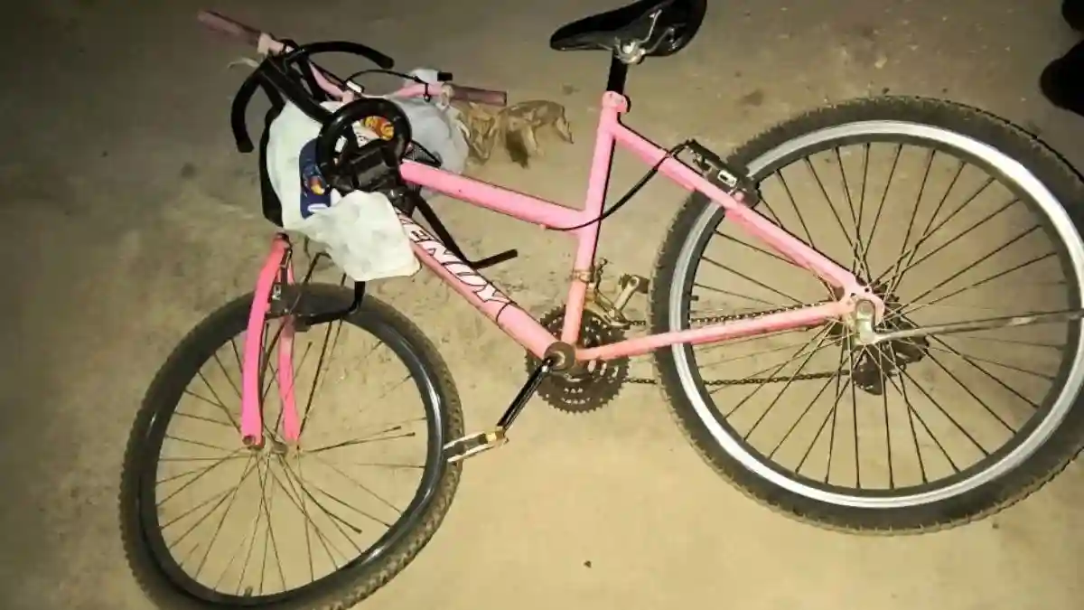 colisão entre moto e bicicleta no Parque Lago, em Formosa. Caso será apurado pela Polícia Civil.