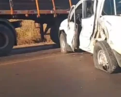 Acidente com morte na BR-020 em Formosa.