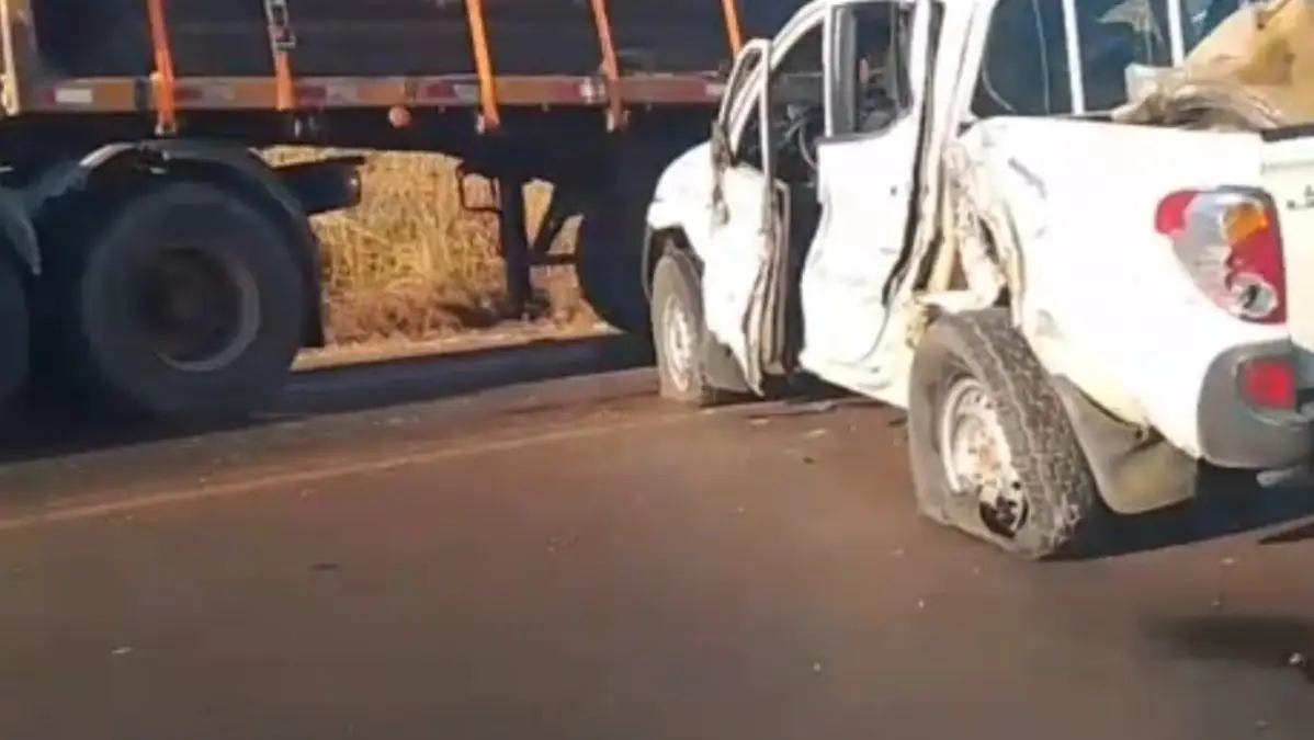 Acidente com morte na BR-020 em Formosa.