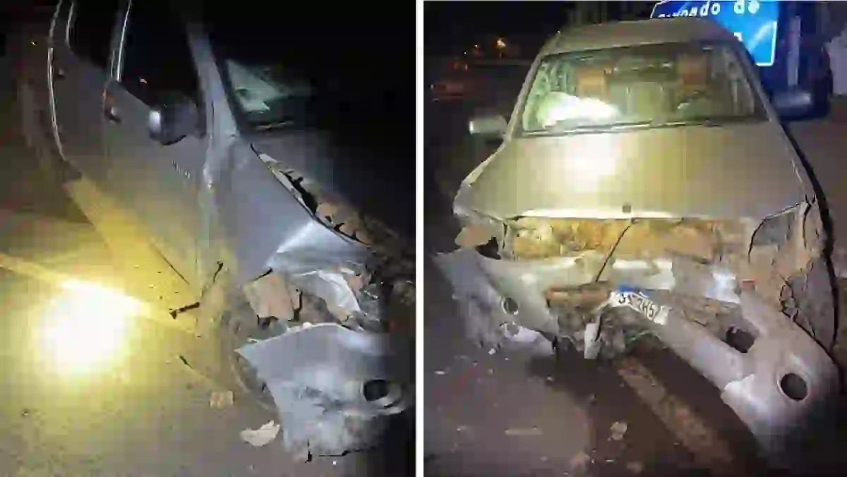 Colisão frontal entre Toyota Hilux e Ford Ranger deixa três feridos na GO-118, entre São João d’Aliança e Alto Paraíso de Goiás.
