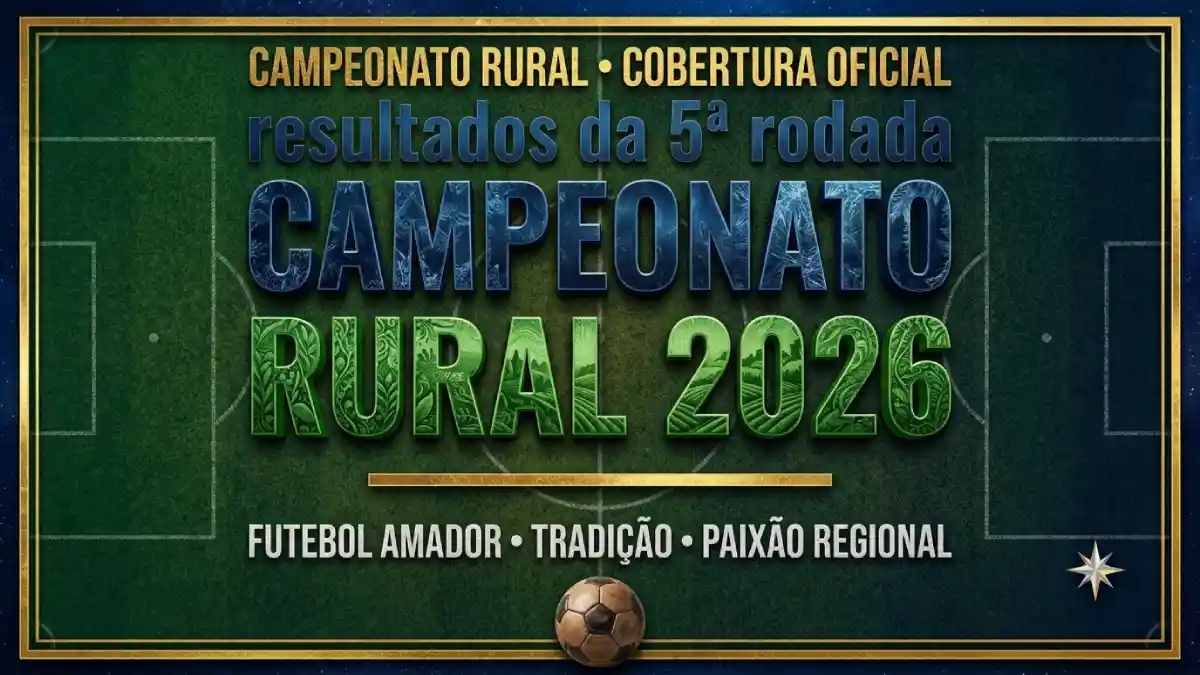 Campeonato Rural 2026 resultados, classificação e próximos jogos.