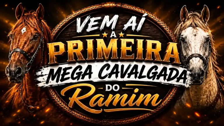 1ª Mega Cavalgada do Ramim em Formosa com Tomais Borges e comitiva Vem Ni Mim.