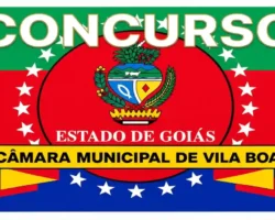 Concurso da Câmara de Vila Boa oferece 6 vagas e 22 para cadastro de reserva.