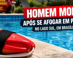 Lago Sul, Brasília, afogamento, CBMDF, Corpo de Bombeiros, piscina, morte, Distrito Federal, PCDF.