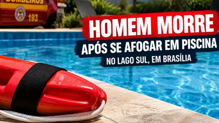 Lago Sul, Brasília, afogamento, CBMDF, Corpo de Bombeiros, piscina, morte, Distrito Federal, PCDF.