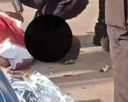 homicídio no Setor Nordeste, em Formosa, onde homem foi morto após ser atingido por golpe de faca