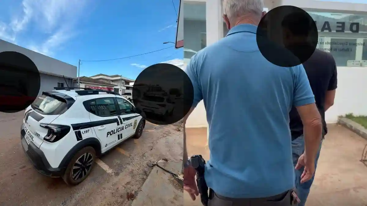 Polícia Civil prende suspeito durante a Operação Mulher Segura em Formosa
