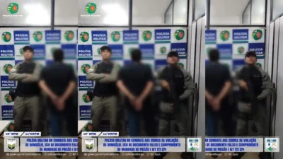 Polícia Militar de Vila Boa prende homicida foragido da Bahia após invasão de residência