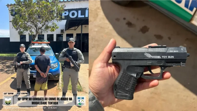 Tentativa de roubo em Formosa atendida pela Polícia Militar no Setor Formosinha.