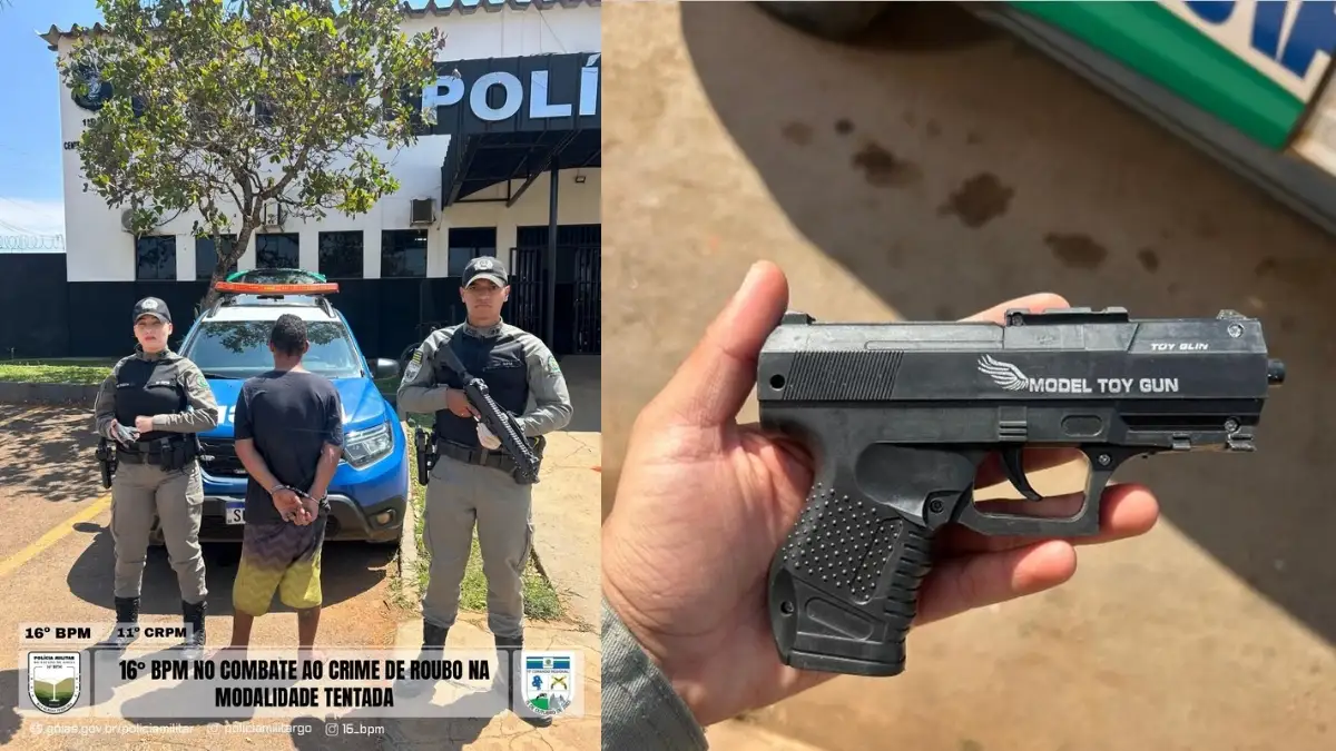 Tentativa de roubo em Formosa atendida pela Polícia Militar no Setor Formosinha.
