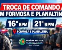 Passagem de comando do 16º e 21º BPM da Polícia Militar em Formosa.