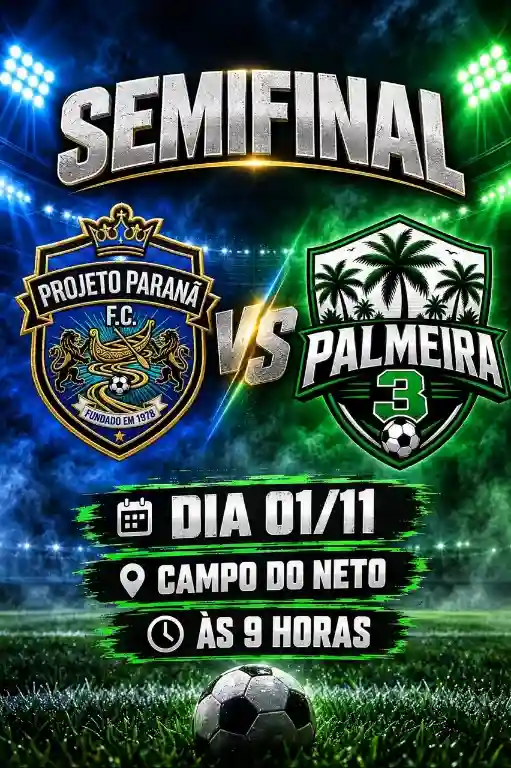 09:00 - Projeto Paranã vs Palmeira 3