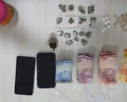 Operação contra o tráfico de drogas em Formosa com fala do delegado Dr. José Antônio.