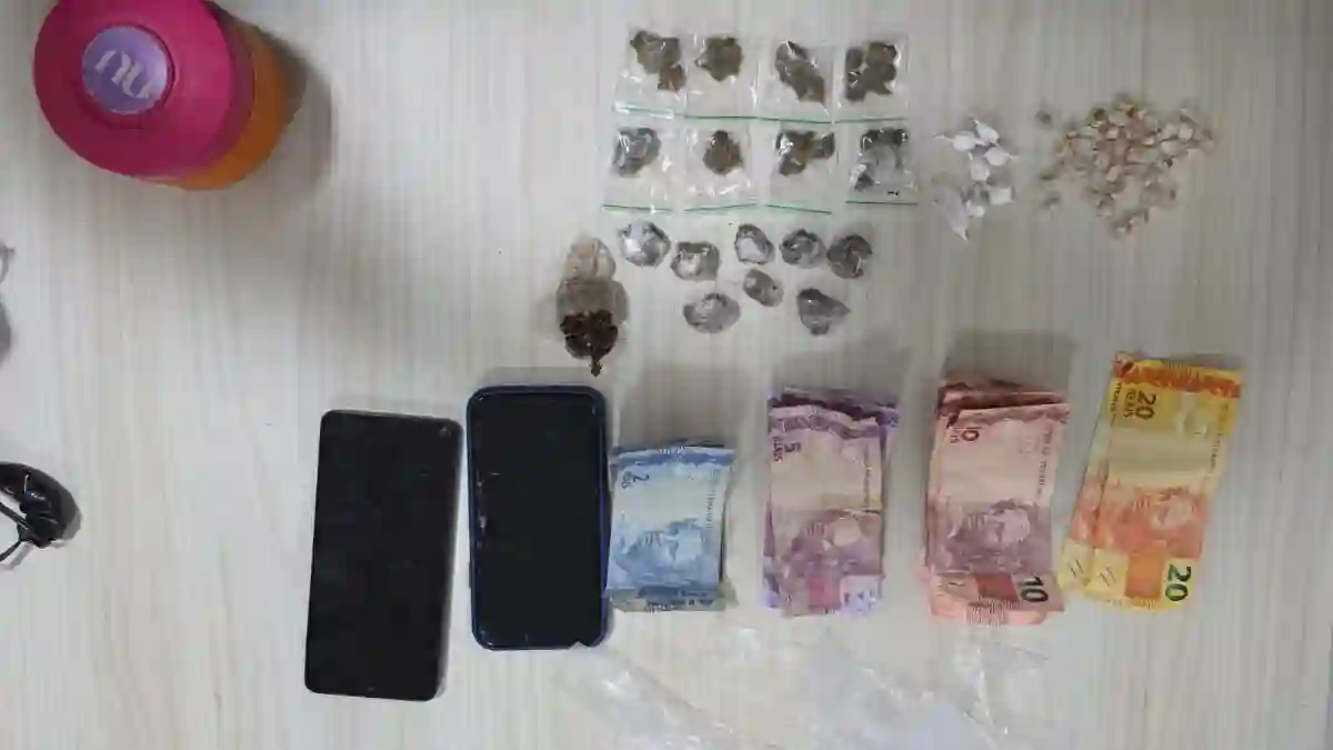 Operação contra o tráfico de drogas em Formosa com fala do delegado Dr. José Antônio.