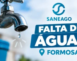 Falta de água em Formosa após reparos na Captação Brocotó.