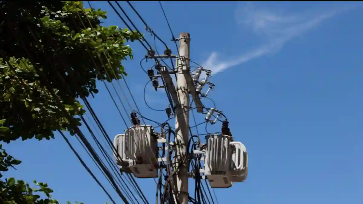 Falta de energia no Parque Lago em Formosa após incidente na rede elétrica.