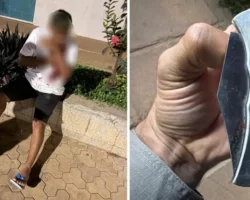 Homem ferido com canivete em Formosa, ocorrência policial no bairro Formosinha.