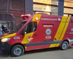 Parada cardiorrespiratória em Formosa mobiliza equipes dos Bombeiros e do SAMU.