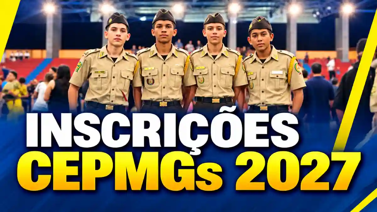 CEPMGs 2027: inscrições começam nesta segunda-feira para 125 vagas em Goiás