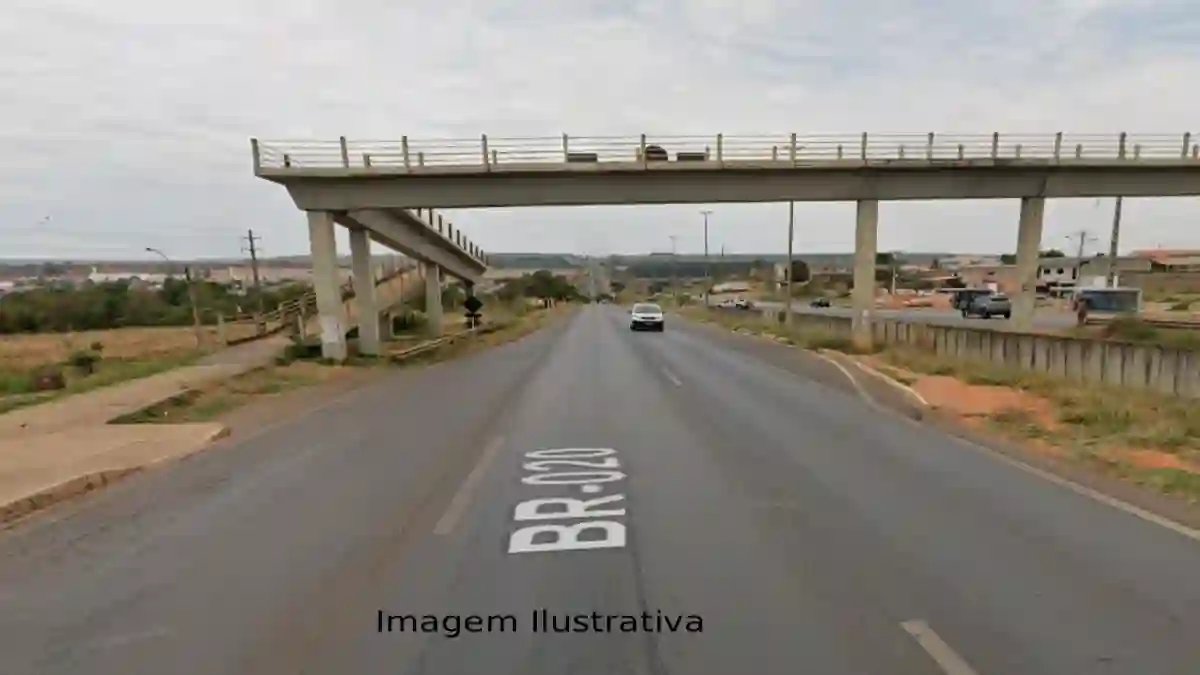 Passarela na BR-020 em Formosa é tema de levantamento do DI GOIÁS e DF.