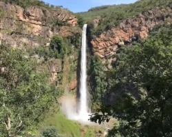 Salto do Itiquira em Formosa Goiás