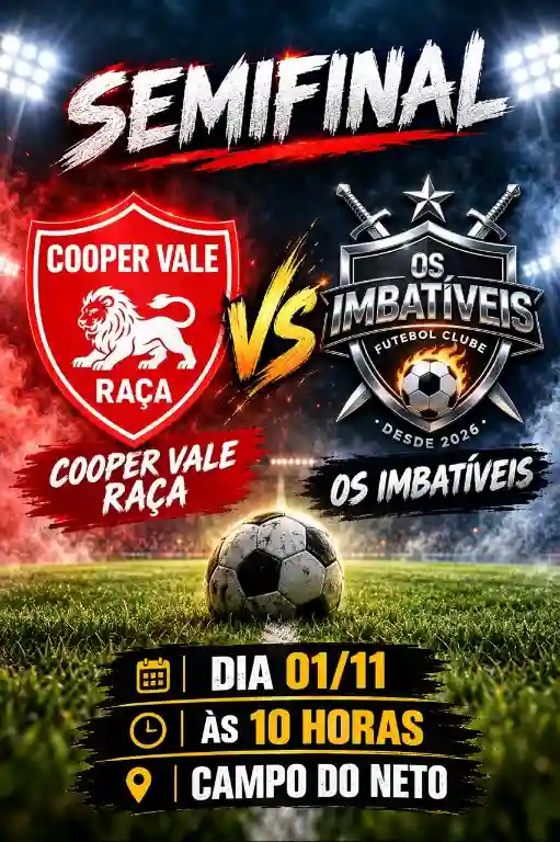 10:00 - Coopervale vs Os Imbatíveis